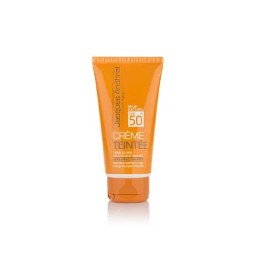 تصویر  کرم ضد آفتاب SPF50 فاقد چربی پوست خشک ژاک آندرل - بژ طبیعی