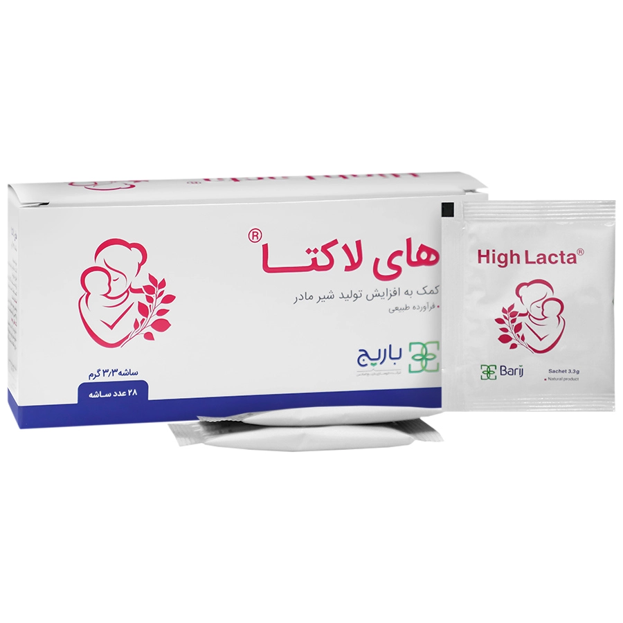 تصویر  ساشه شیر های لاکتا باریج اسانس – 28 عددی