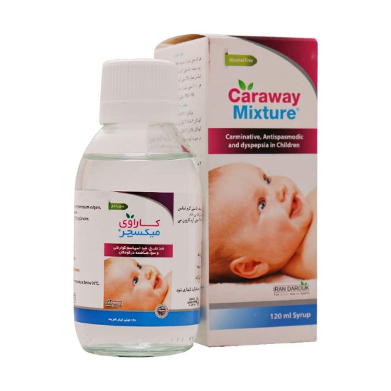 تصویر  شربت کاراوی میکسچر ایران داروک - 120 میلی لیتر