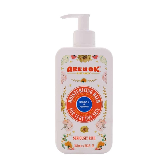 تصویر  بالم مرطوب کننده امگا 3 پمپی آر یو اکی - 350 میلی لیتر