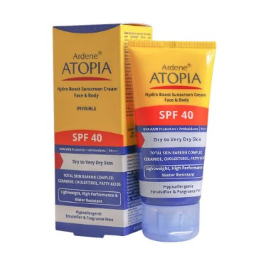 تصویر  کرم ضد آفتاب SPF 40 آتوپیا آردن مناسب پوست خشک و خیلی خشک - بی رنگ