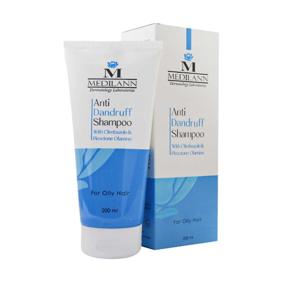 تصویر  شامپو ضد شوره موهای چرب مدیلن - 200 میلی لیتر