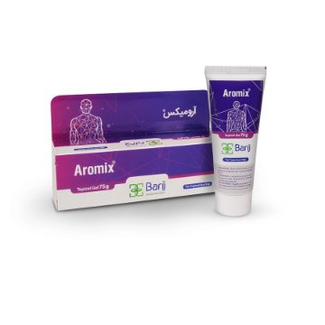 تصویر  ژل ضد درد مفاصل آرومیکس باریج اسانس - 75 گرم