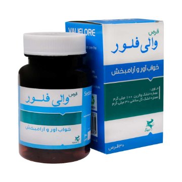 تصویر  قرص گیاهی آرام بخش والی فلور نیاک - 30 عددی