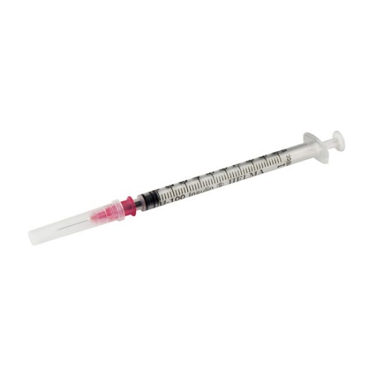 تصویر  سرنگ انسولین سر سوزن جدا - تک عددی