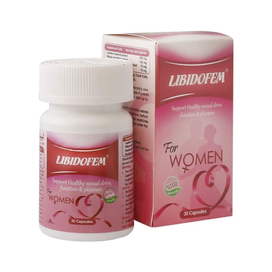 تصویر  کپسول تقویتی بانوان لیبیدوفم بهتا دارو - 30 عددی