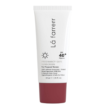 تصویر  کرم ضد آفتاب مینرال SPF40 لافارر مناسب دوران بارداری – رنگی