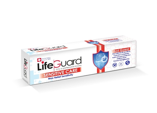 تصویر  خمیر دندان بدون فلوراید حساس لایف گارد - 120 گرم