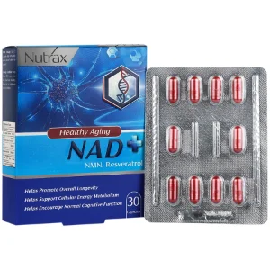 تصویر  کپسول ان آ دی پلاس +NAD نوتراکس - 30 عددی
