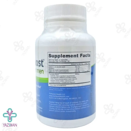 کپسول تقویت باروری آقایان کانت بوست فیرهون هلث - 60 عددی 