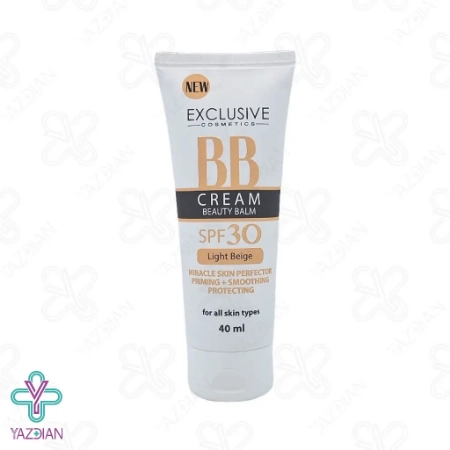 بی بی کرم SPF30 اکسکلوسیو - بژ روشن