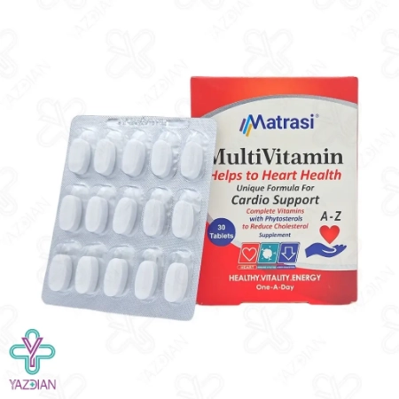 قرص مولتی ویتامین کاردیو ماتراسی - 30 عددی