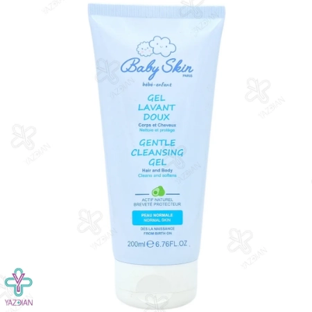  ژل شستشوی سر و بدن کودک بیبی اسکین - 200 میلی لیتر