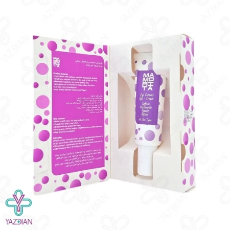 کرم ژل دور چشم ضد چروک و ضد پف ماموریتا - 25 میلی لیتر