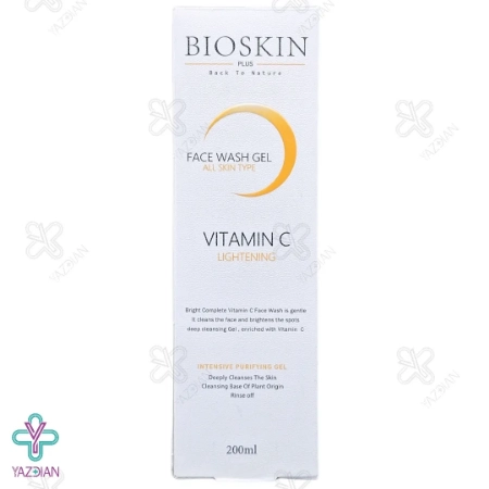 ژل شستشوی صورت ویتامین ث بایو اسکین - 200 میلی لیتر