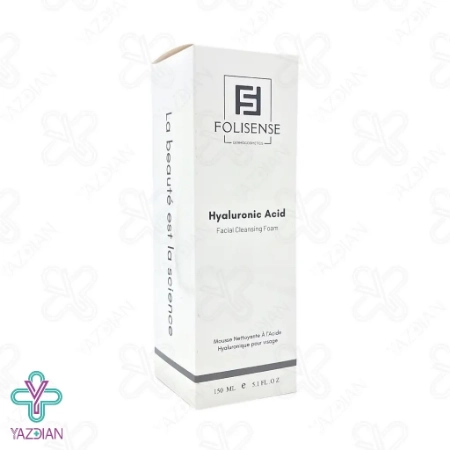 فوم شستشو صورت هیالورونیک اسید فولی سنس - 150 میلی لیتر