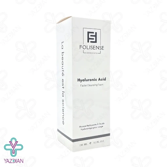 فوم شستشو صورت هیالورونیک اسید فولی سنس - 150 میلی لیتر