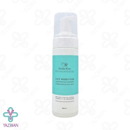 تونر پاک کننده و روشن کننده پوست چرب دریم رز - 200 میلی لیتر