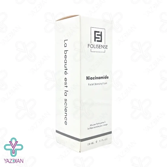 فوم شستشو صورت نیاسینامید فولی سنس - 150 میلی لیتر