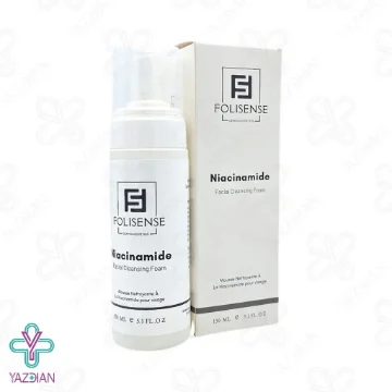 فوم شستشو صورت نیاسینامید فولی سنس - 150 میلی لیتر