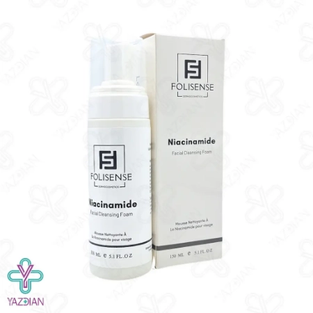 فوم شستشو صورت نیاسینامید فولی سنس - 150 میلی لیتر