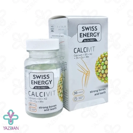 کپسول مفاصل کلسی ویت سوئیس انرژی - 30 عددی
