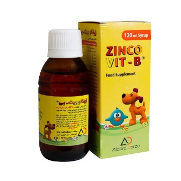 تصویر  شربت زینکوویت بی البرز دارو - 120 میلی لیتر