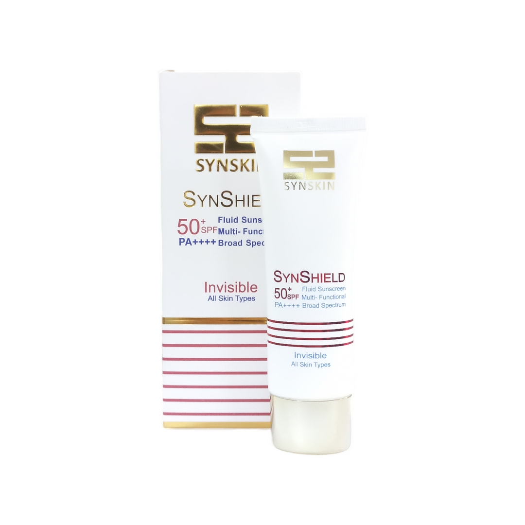 فلوئید ضد آفتاب SPF50 ساین اسکین مناسب انواع پوست - بی رنگ
