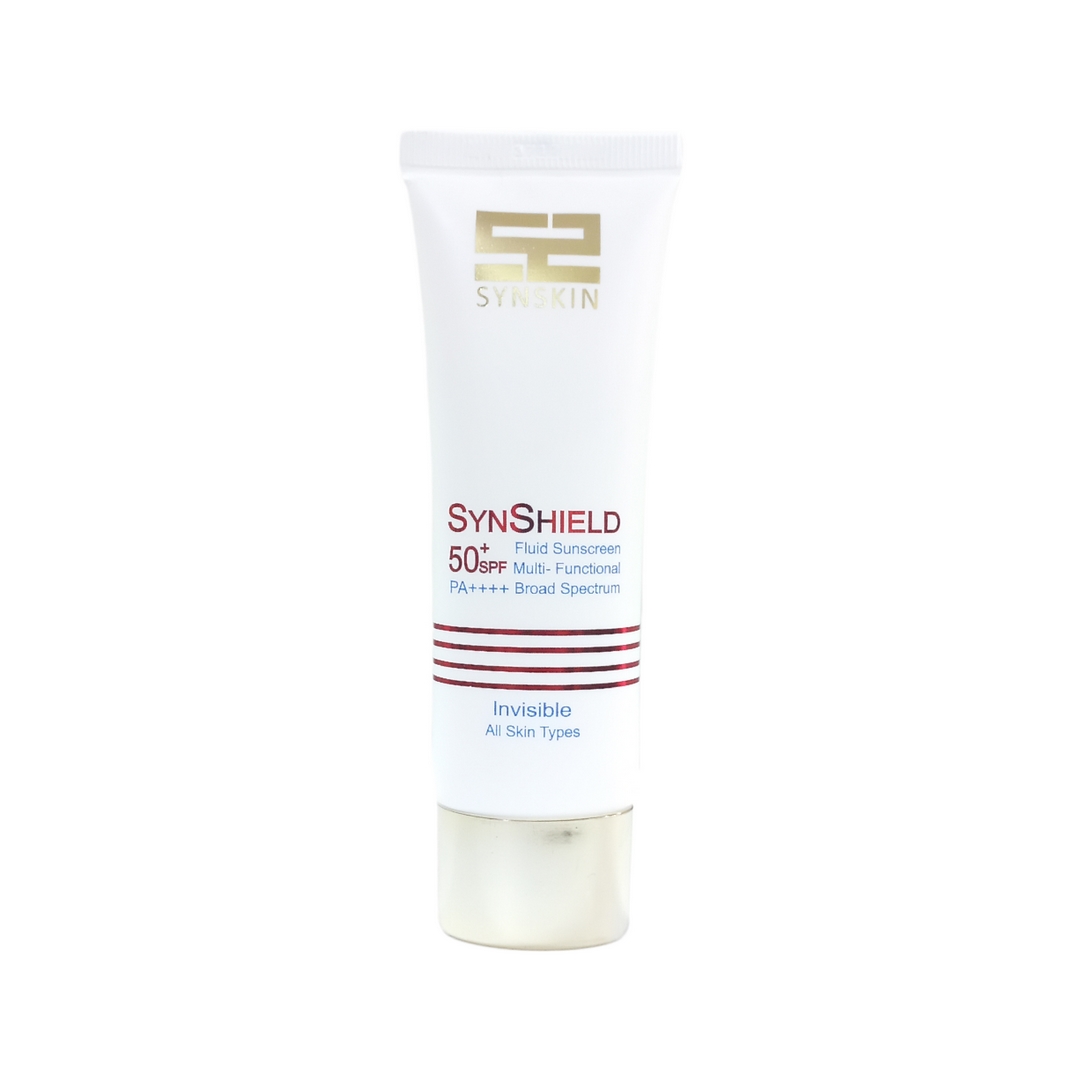 فلوئید ضد آفتاب SPF50 ساین اسکین مناسب انواع پوست - بی رنگ