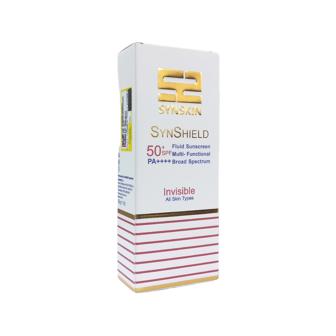 فلوئید ضد آفتاب SPF50 ساین اسکین مناسب انواع پوست - بی رنگ