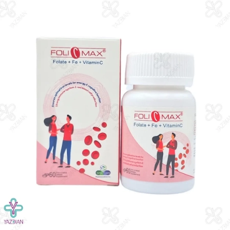 قرص آهن فولی مکس دارو افشان شایگان - 60 عددی