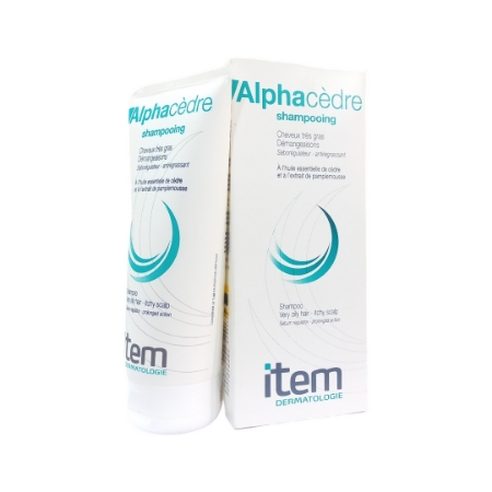 شامپو موهای چرب آلفا سدر آیتم - 200 میلی لیتر