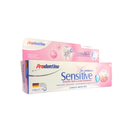 خمیر دندان کامل پرودنتین مخصوص لثه و دندان های حساس - 130 گرم 