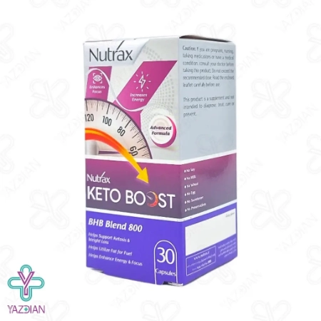 کپسول کاهش وزن و لاغری کتو بوست نوتراکس - 30 عددی