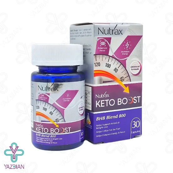 کپسول کاهش وزن و لاغری کتو بوست نوتراکس - 30 عددی