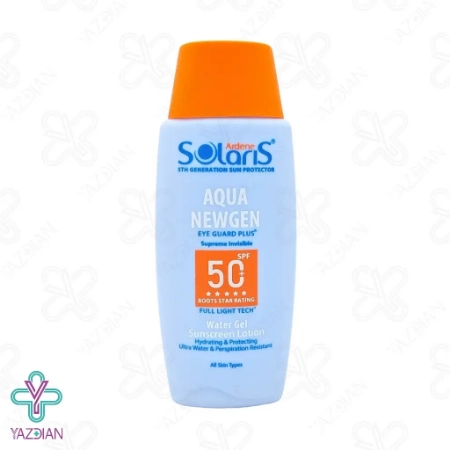 لوسیون ضد آفتاب آبرسان فاقد چربی SPF 50 آکوا نیوژن آردن سولاریس - بی رنگ