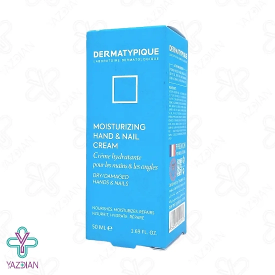 کرم مرطوب کننده دست و ناخن درماتیپیک - 50 میلی لیتر