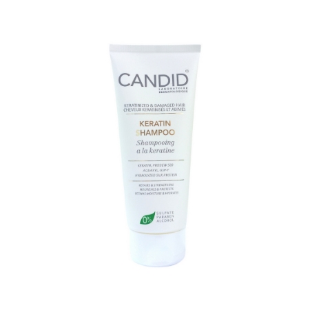 شامپو کراتینه کاندید مناسب موهای آسیب دیده و کراتینه - 200 میلی لیتر
