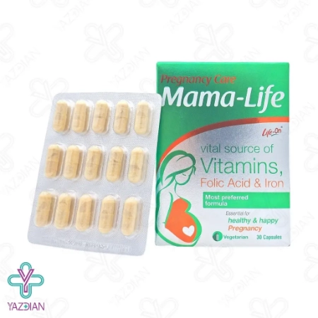 کپسول مولتی ویتامین پریناتال ماما لایف لایف آن - 30 عددی