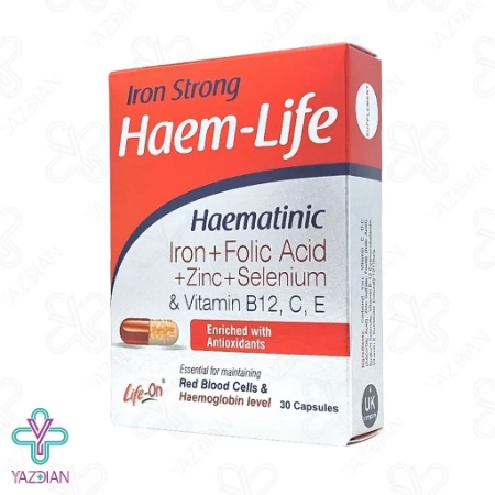 کپسول آهن هم لایف لایف آن - 30 عددی