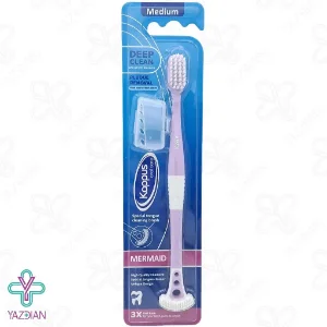 مسواک دیپ کلین مرمید کاپوس اورال کر - برس متوسط 