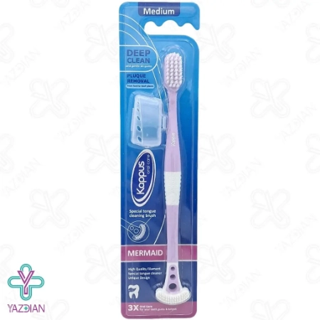 مسواک دیپ کلین مرمید کاپوس اورال کر - برس متوسط 