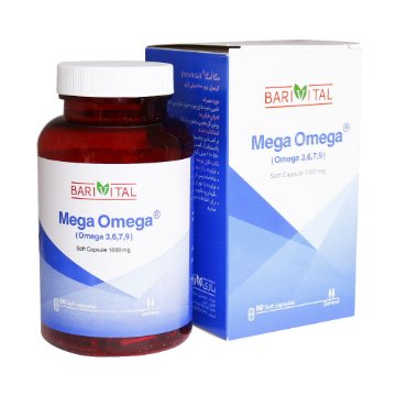 تصویر  کپسول مگا امگا 9 7 6 3 باریویتال باریج اسانس - 30 عددی