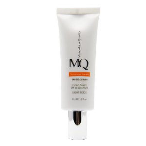 تصویر  کرم ضد آفتاب SPF 50 فاقد چربی ام کیو MQ - بژ روشن