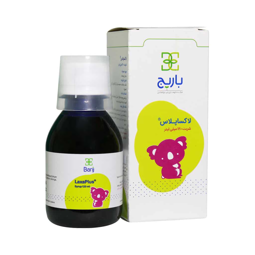 تصویر  شربت ملین لاکساپلاس باریج اسانس - 120 میلی لیتر