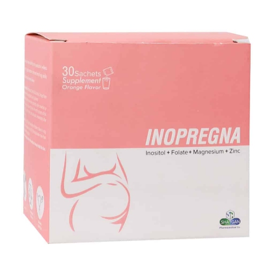 تصویر  ساشه اینوزیتول اینوپرگنا دارو افشان شایگان - 30 عددی