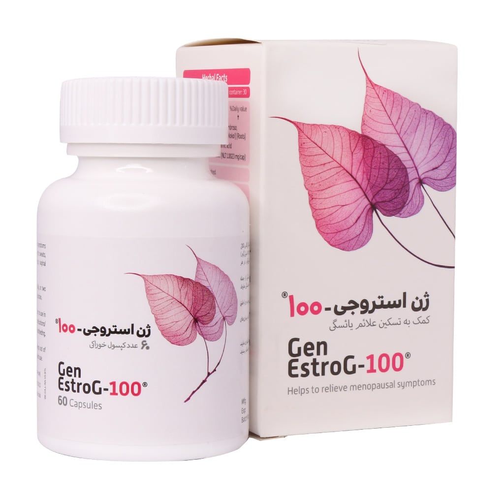 تصویر  کپسول بانوان ژن استروجی 100 بهستان بهداشت - 60 عددی 