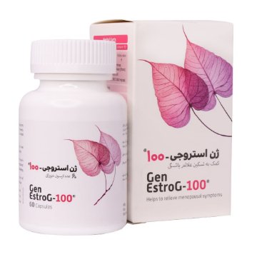 تصویر  کپسول بانوان ژن استروجی 100 بهستان بهداشت - 60 عددی 