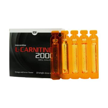 تصویر  محلول خوراکی ال کارنیتین 2000 بی اس کی - 10 عددی