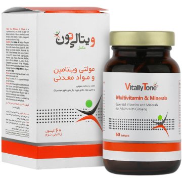 تصویر  کپسول ژلاتینی تقویت کننده بانوان پرگمام ویتالی تون - 60 عددی